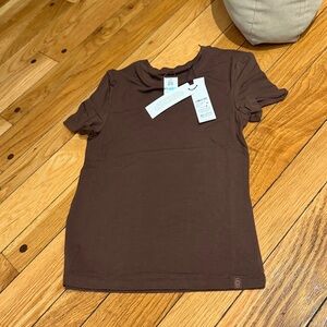 UGG Brown Short Sleeve Tee